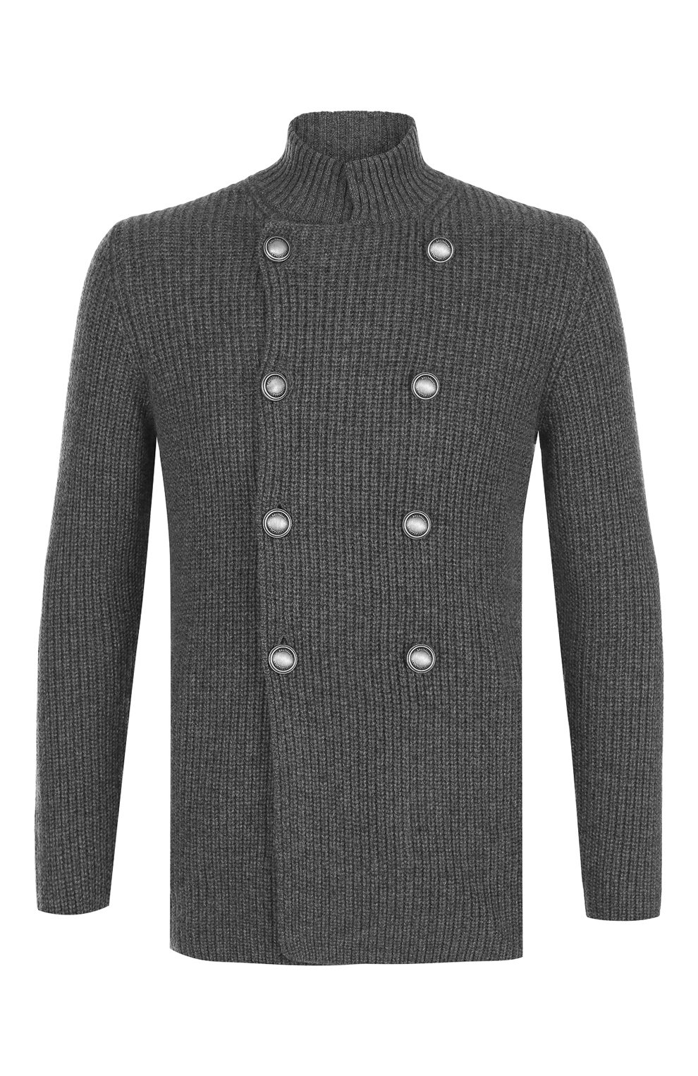 Двубортный кардиган из кашемира на пуговицах с воротником-стойкой BRUNELLO CUCINELLI, арт. M2255501, фото 1
