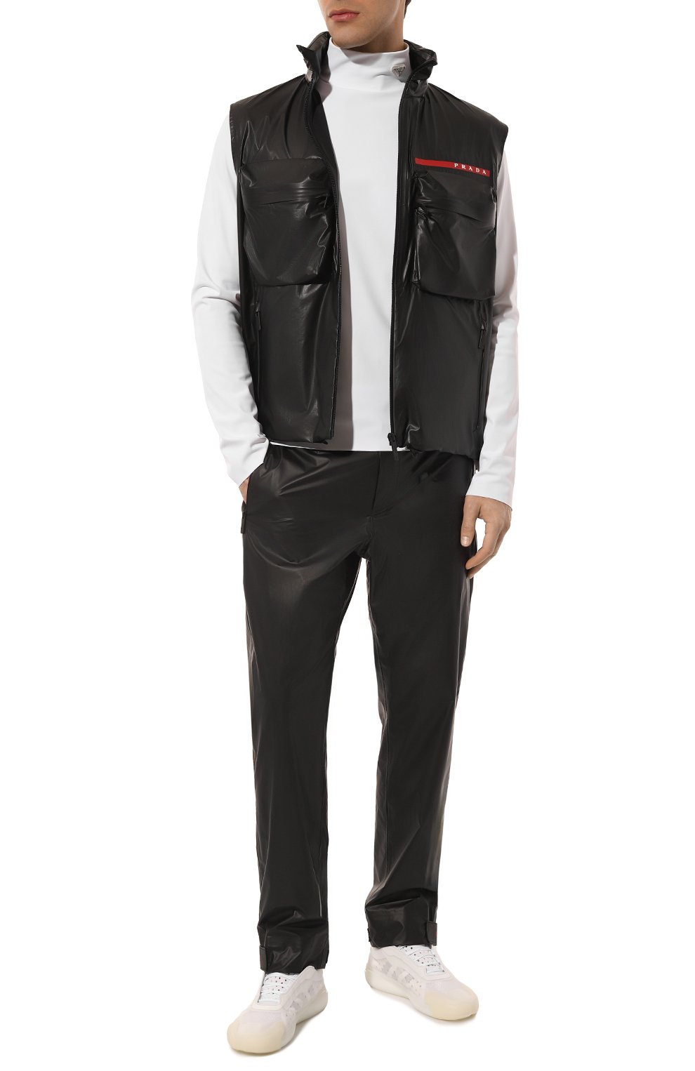 Брюки PRADA, арт. SPH135-1T2Y-F0002-212, фото 2