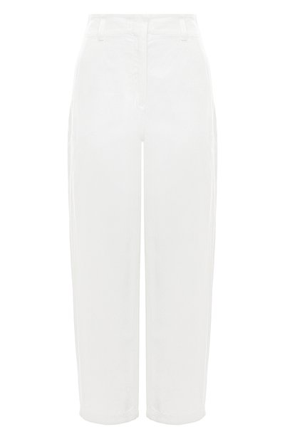 Женские брюки из вискозы и льна EMPORIO ARMANI, арт. 3R2P81/2NM8Z