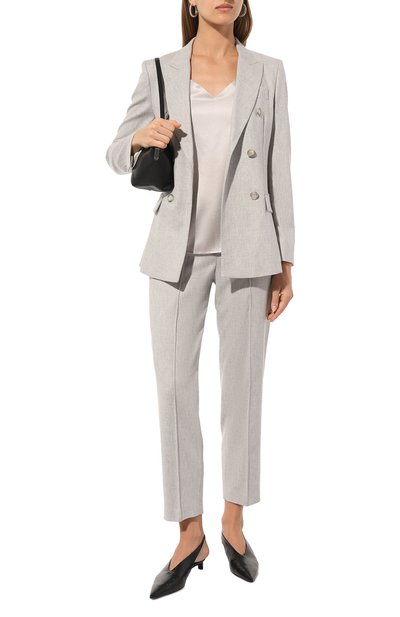 Брюки из вискозы и шерсти SEVENTY VENEZIA, арт. PT1293/470025, фото 2