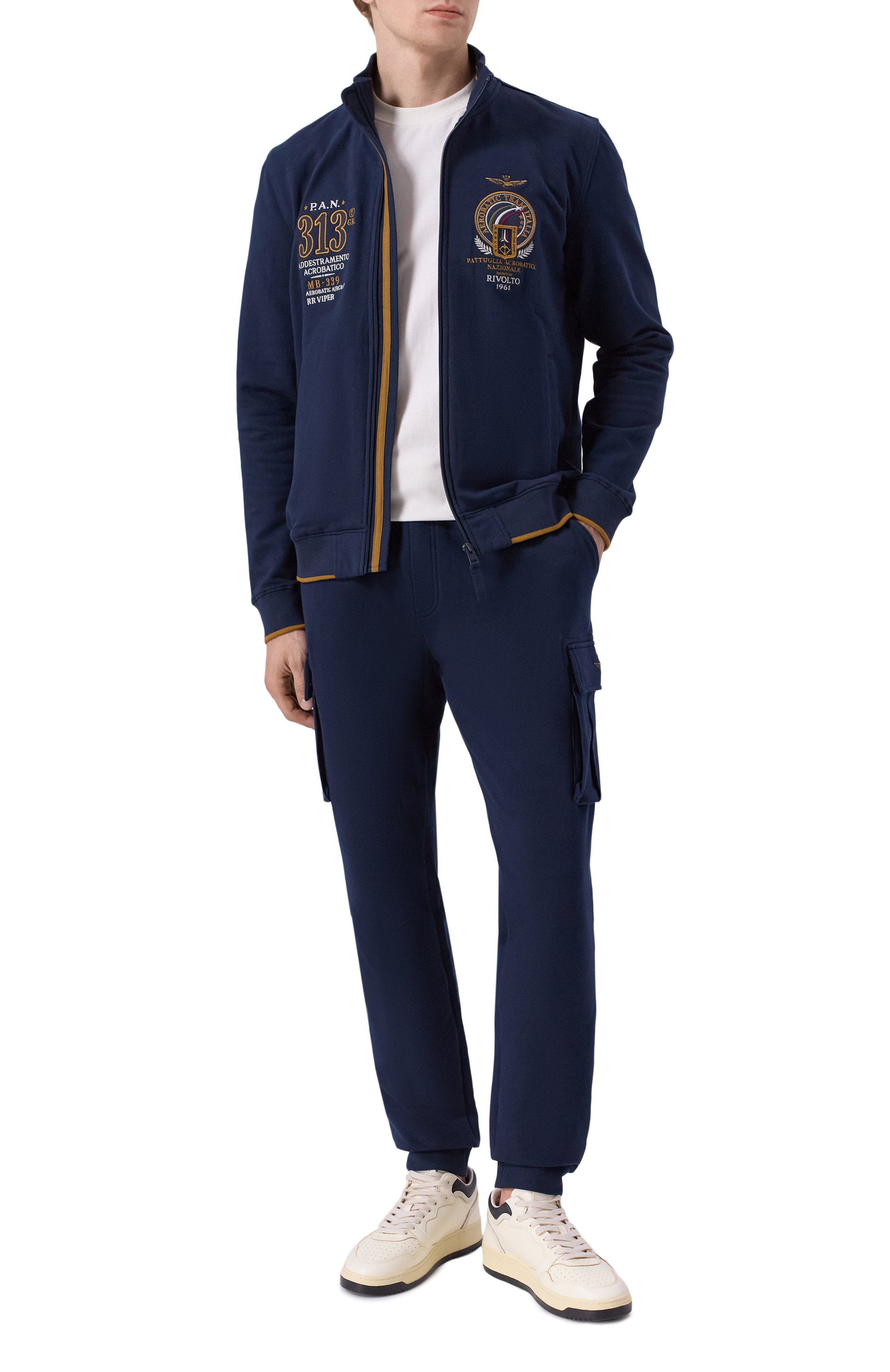 Хлопковые джоггеры AERONAUTICA MILITARE, арт. PF1010UF00662, фото 2