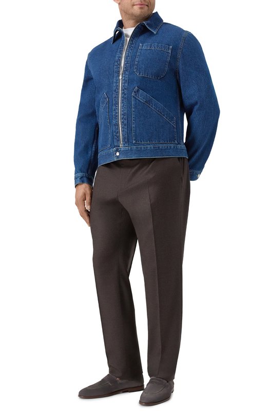 Джинсовая куртка Brunello Cucinelli M241P6912 Синий  M241P6912 Фото 2