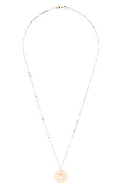 Подвеска с розовым кварцем: телец MOONKA, арт. in-nl-qrz, фото 1