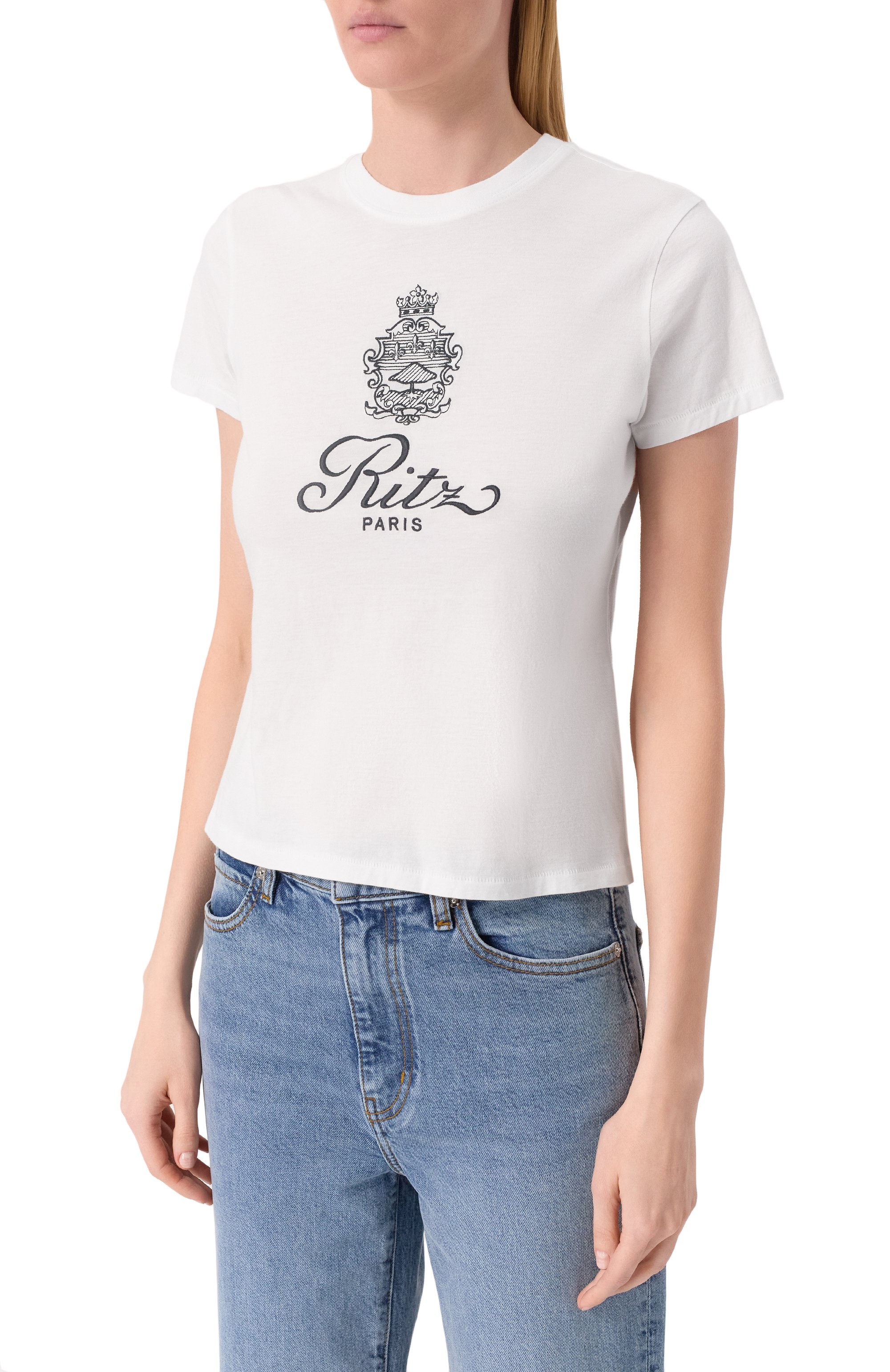 Хлопковая футболка frame x ritz paris FRAME DENIM, арт. WP25JTE007, фото 3