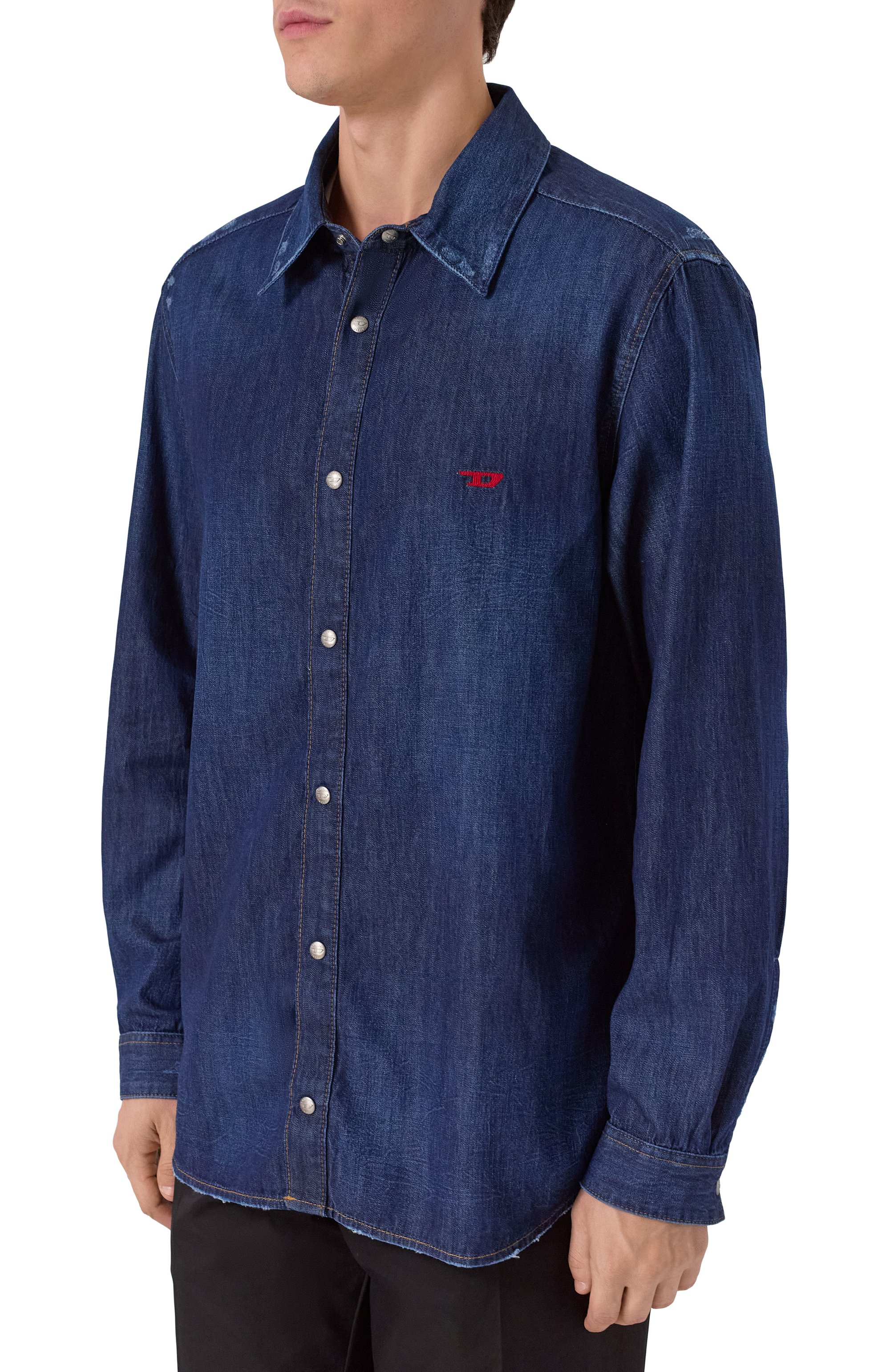 Джинсовая рубашка d-simply DIESEL, арт. A03534/0DBDB, фото 3