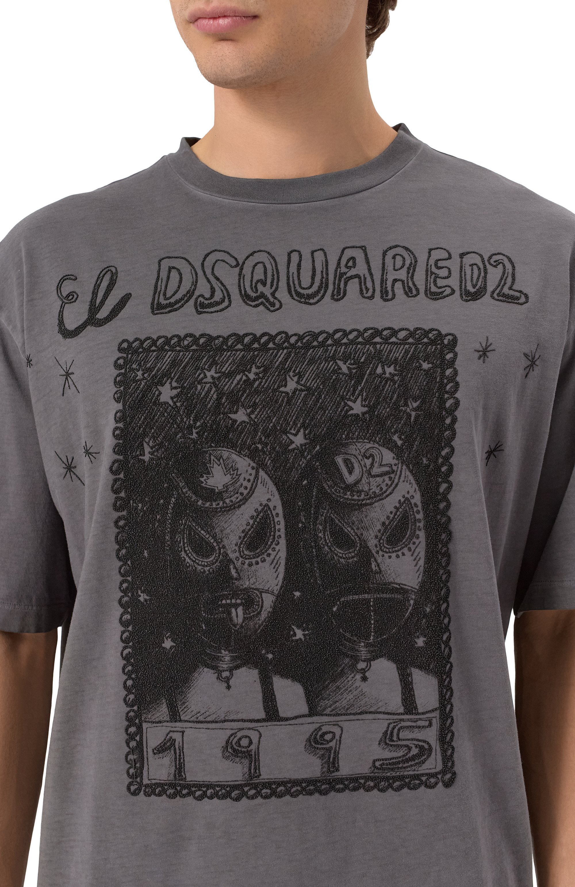 Хлопковая футболка DSQUARED2, арт. S71GD1555/D20035, фото 5