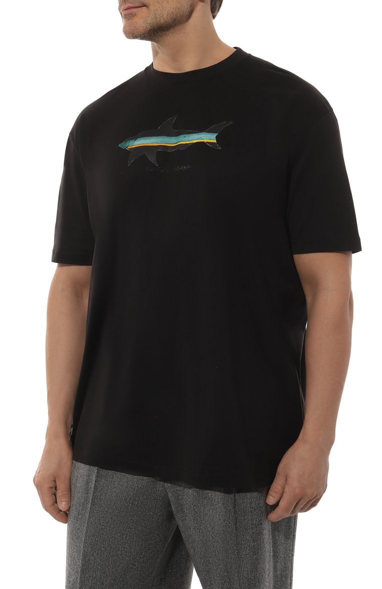 Хлопковая футболка PAUL&SHARK, арт. 24411130/3XL-6XL, фото 3