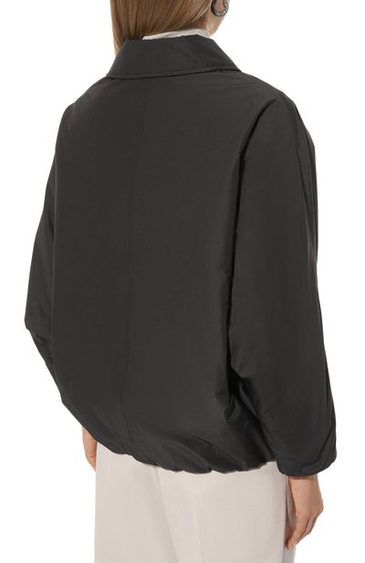 Куртка BRUNELLO CUCINELLI темно-серого цвета по цене 429500 руб., арт. MB5747870P, фото 4 Куртка BRUNELLO CUCINELLI, арт. MB5747870P, фото 4