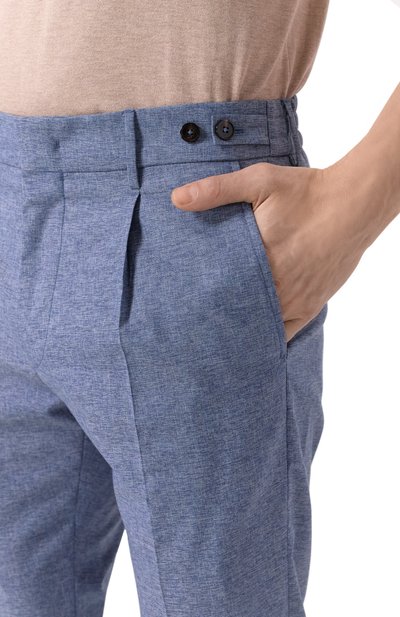 Брюки из шерсти и хлопка BERWICH, арт. BERT0/GB1866, фото 5