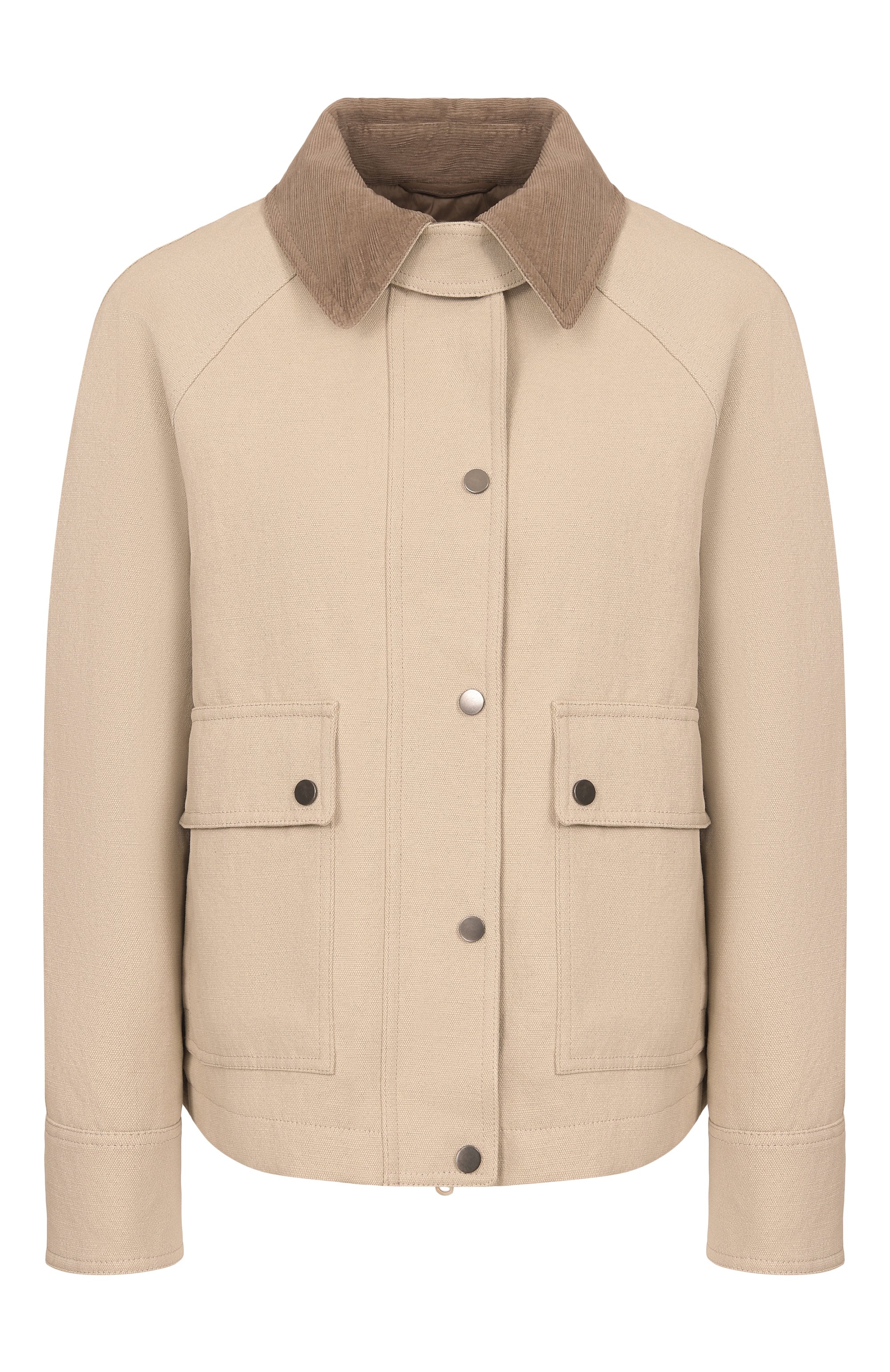 Куртка из хлопка и льна BRUNELLO CUCINELLI, арт. ML5957769, фото 1