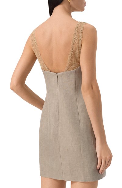 Льняное платье 12 STOREEZ, арт. 131438, фото 4