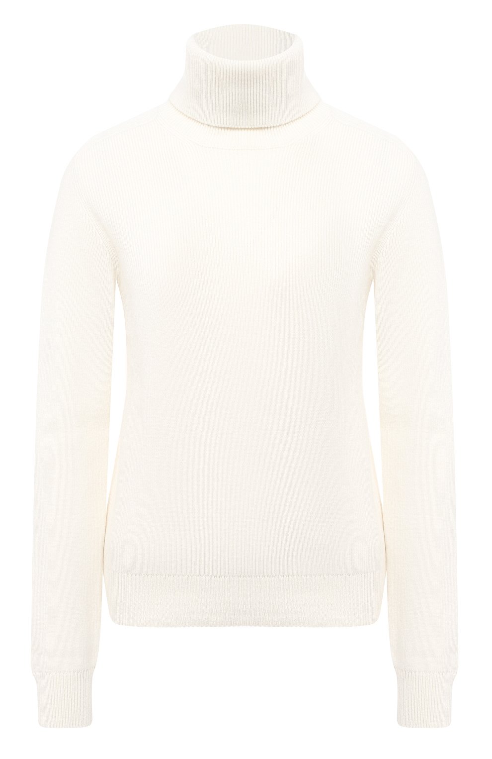 Кашемировая водолазка SAINT LAURENT белого цвета по цене 138500 руб., арт. 633329/YA20L, фото 1 Кашемировая водолазка SAINT LAURENT, арт. 633329/YA20L, фото 1