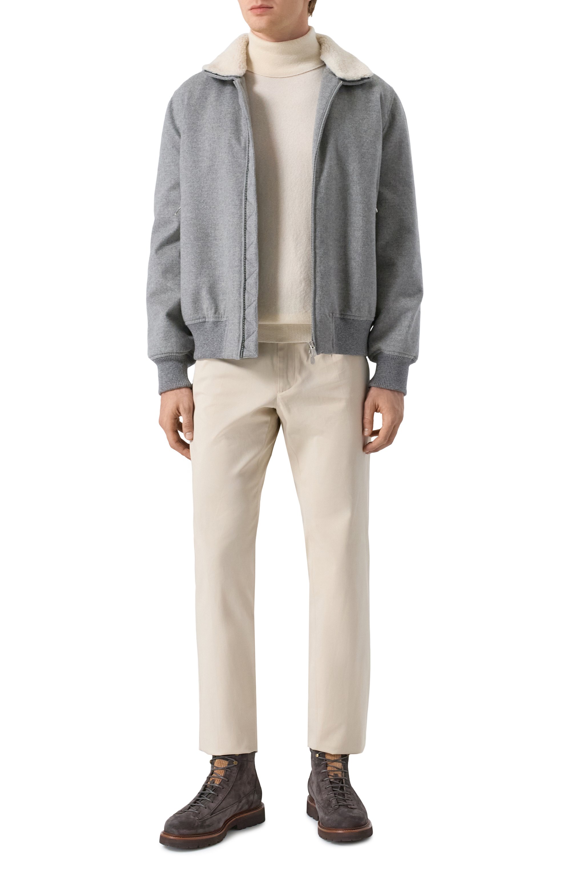 Замшевые хайкеры urban outdoor BRUNELLO CUCINELLI, арт. MZUPEAW717, фото 2