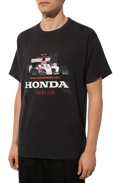 Хлопковая футболка DOMREBEL, арт. M VTG H0NDA/VINTAGE TEE, фото 3