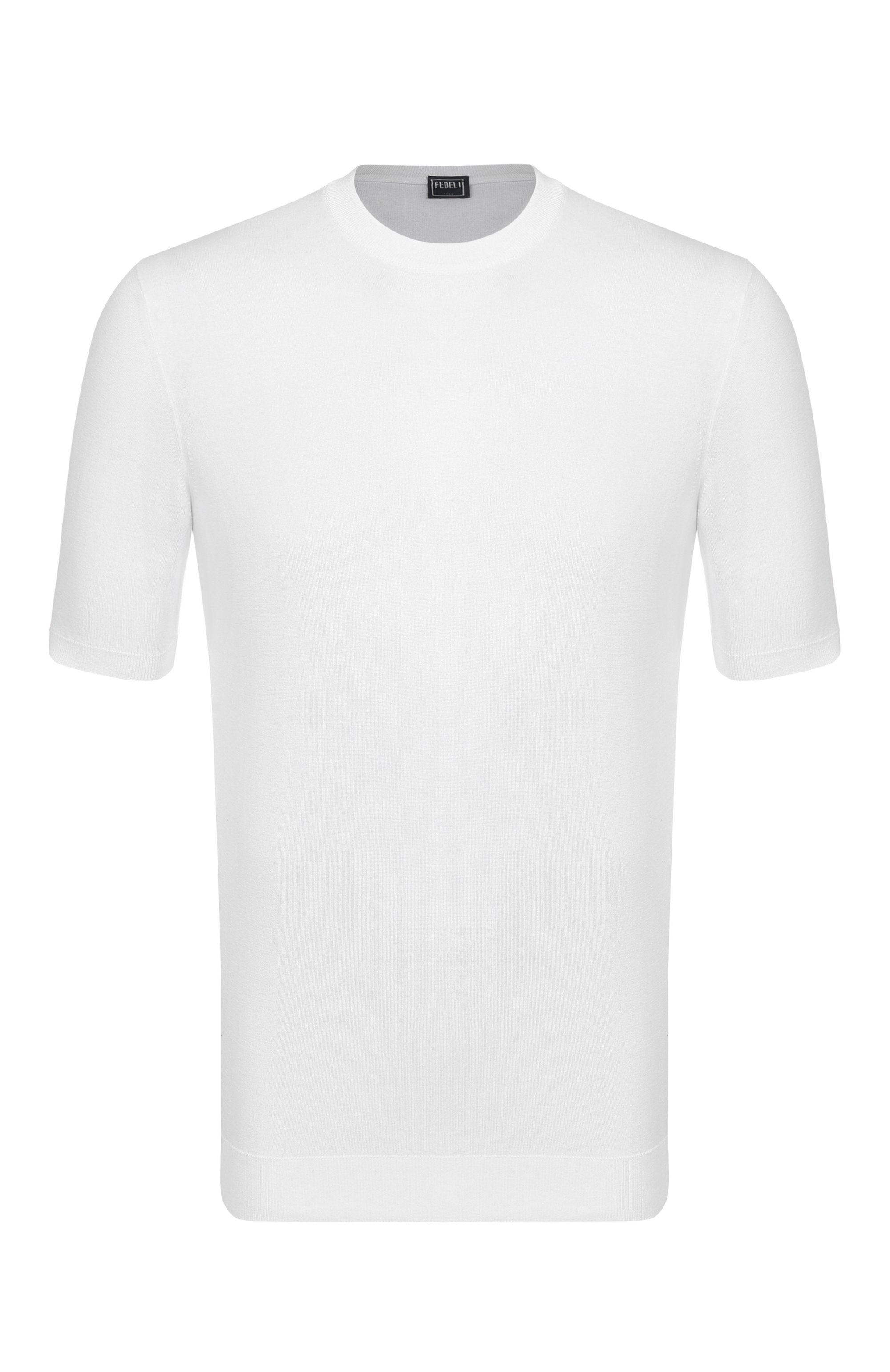 Хлопковый джемпер FEDELI, арт. MU0D8014/GIZA LIGHT DUSTY, фото 1