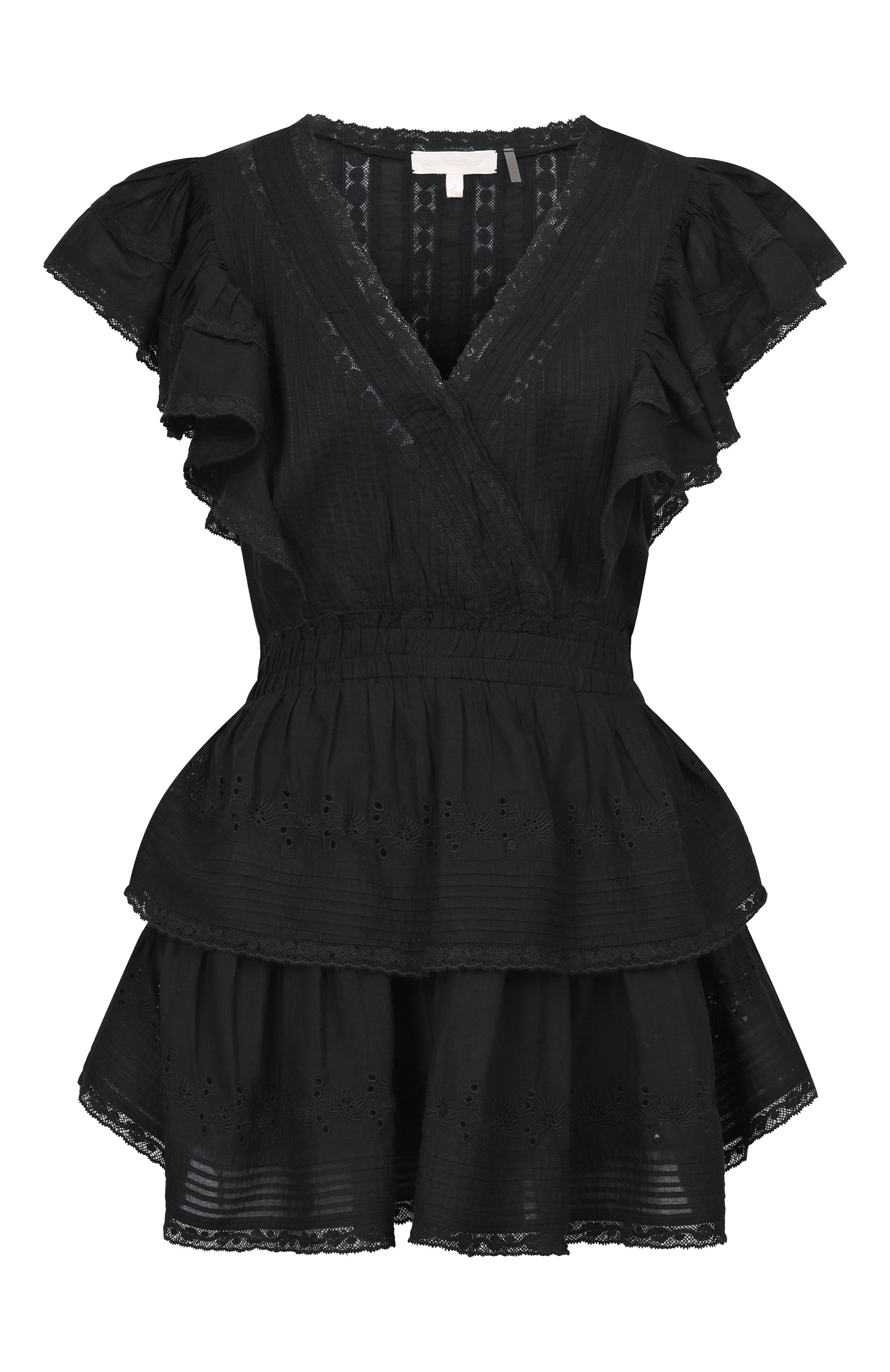 Хлопковое платье LOVE SHACK FANCY, арт. LD546-412, фото 1