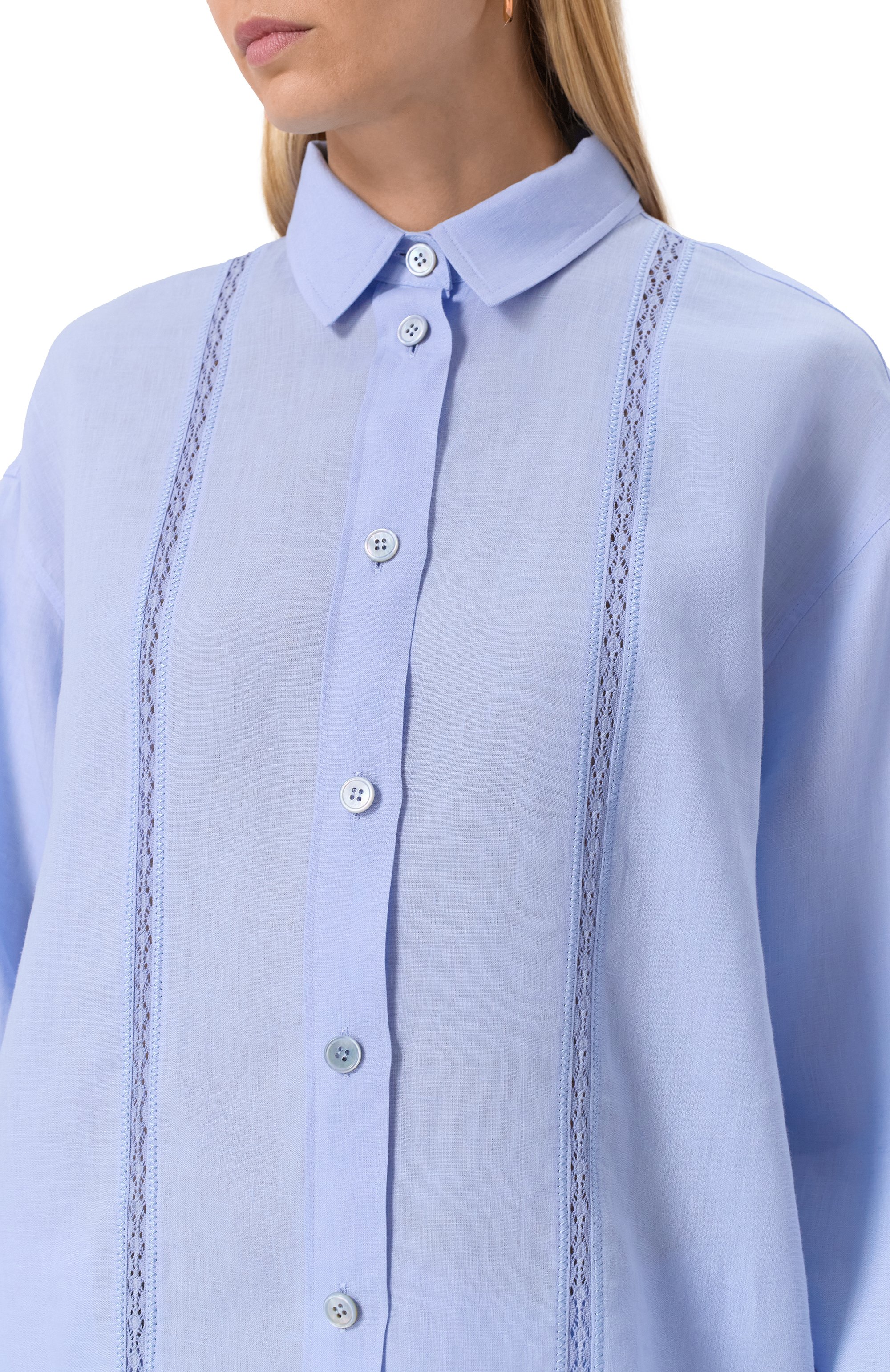 Льняная рубашка MVST, арт. TXBGM-Y074-2, фото 5