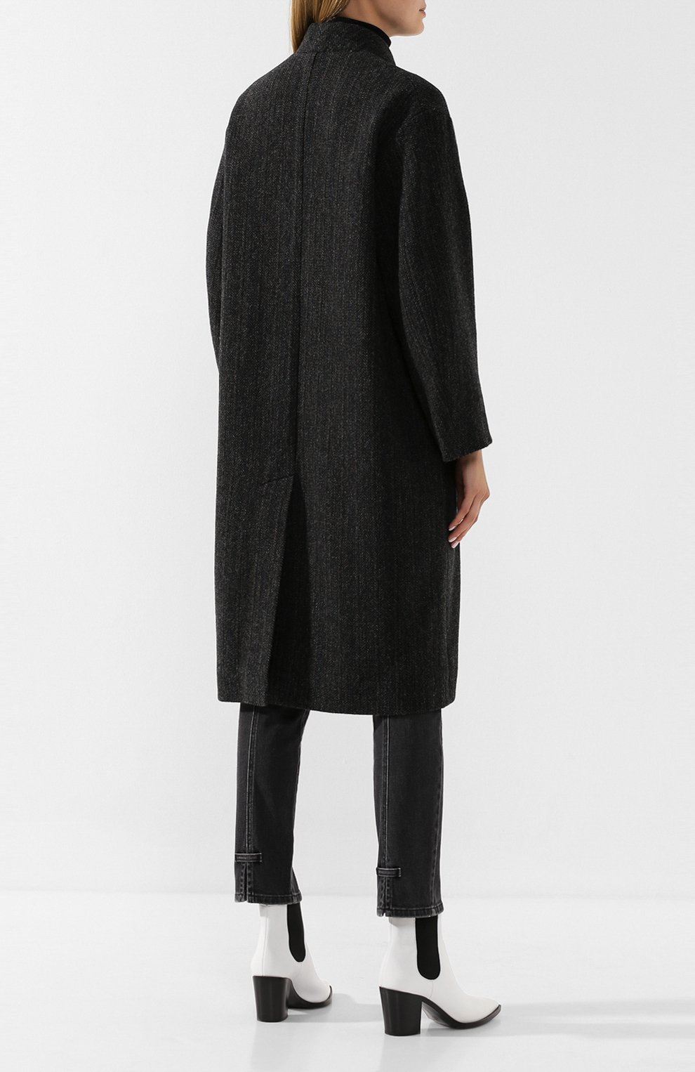 Шерстяное пальто ISABEL MARANT ETOILE, арт. MA0384-00M003E/HENL0, фото 4