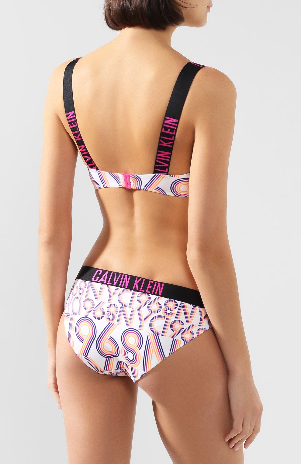 Бра-бандо CALVIN KLEIN разноцветного цвета по цене 6825 руб., арт. KW0KW00906, фото 3 Бра-бандо CALVIN KLEIN, арт. KW0KW00906, фото 3