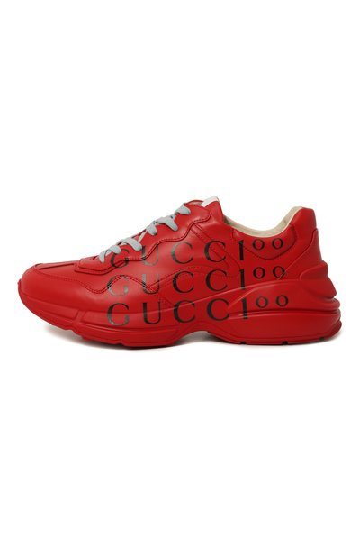 Кожаные кроссовки rhyton gucci 100 GUCCI, арт. 680868 DRW00, фото 4