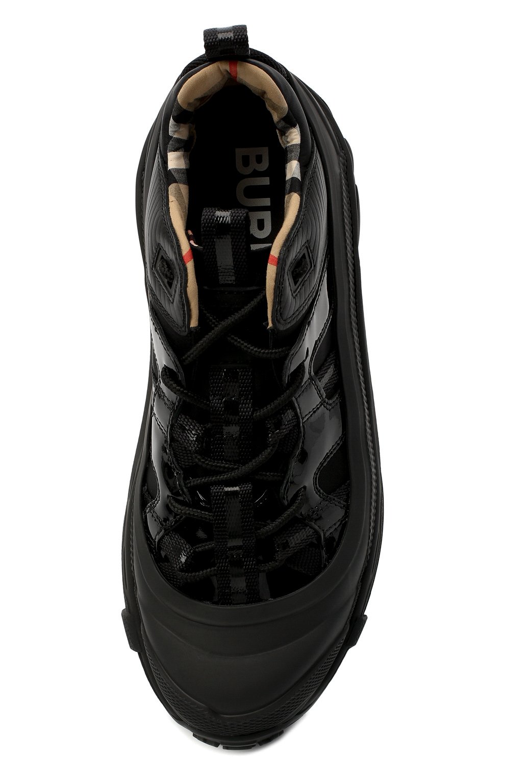 Комбинированные кроссовки BURBERRY, арт. 8036166, фото 6