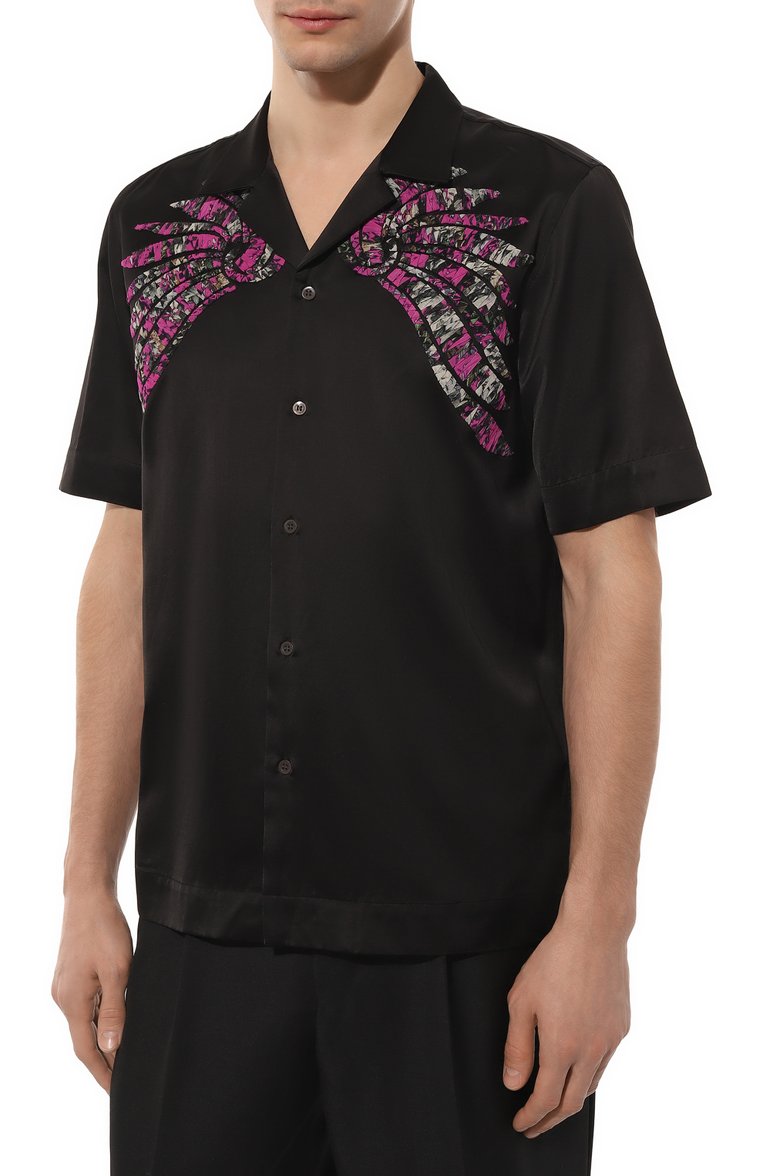 Рубашка из вискозы и хлопка DRIES VAN NOTEN, арт. 231-020731-6190, фото 1