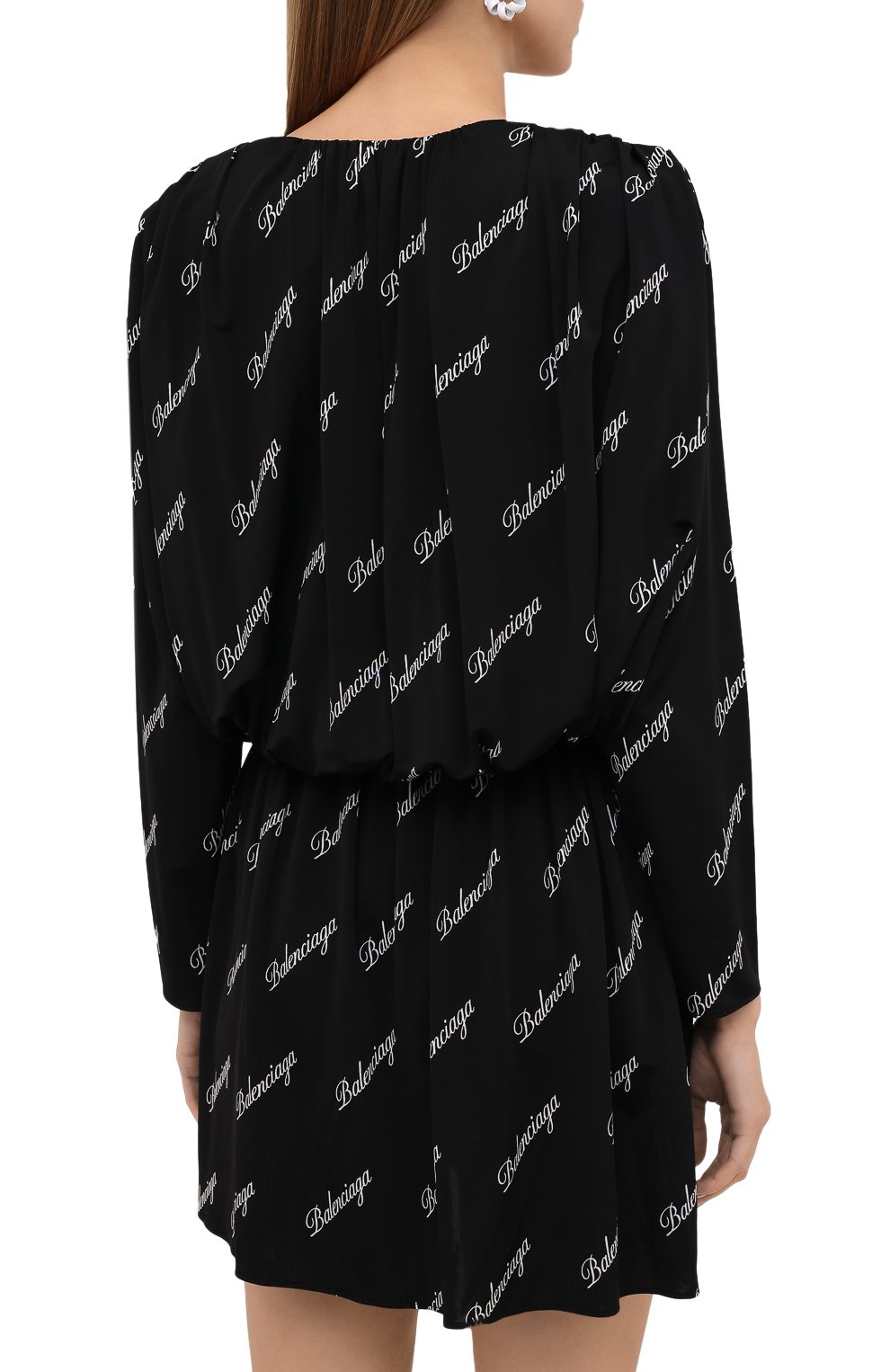 Платье из вискозы BALENCIAGA, арт. 622268/TJLY3, фото 4