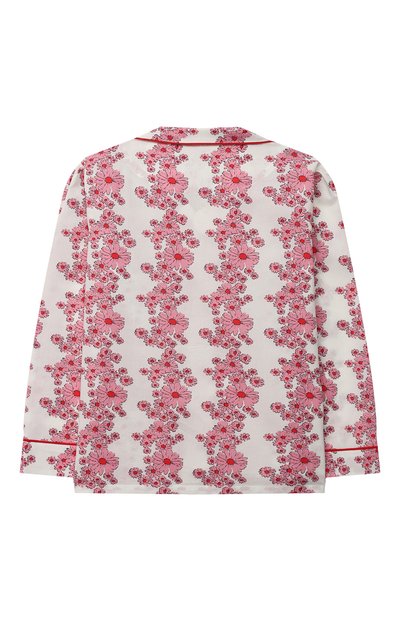 Хлопковая пижама LITTLE YOLKE розового цвета по цене 8830 руб., арт. SS21-12C-BL-LY/9-12Y, фото 3 Хлопковая пижама LITTLE YOLKE, арт. SS21-12C-BL-LY/9-12Y, фото 3