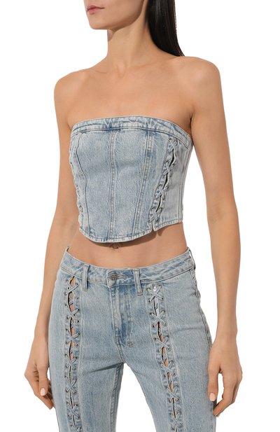 Джинсовый топ KSUBI, арт. WFA23FT002, фото 3