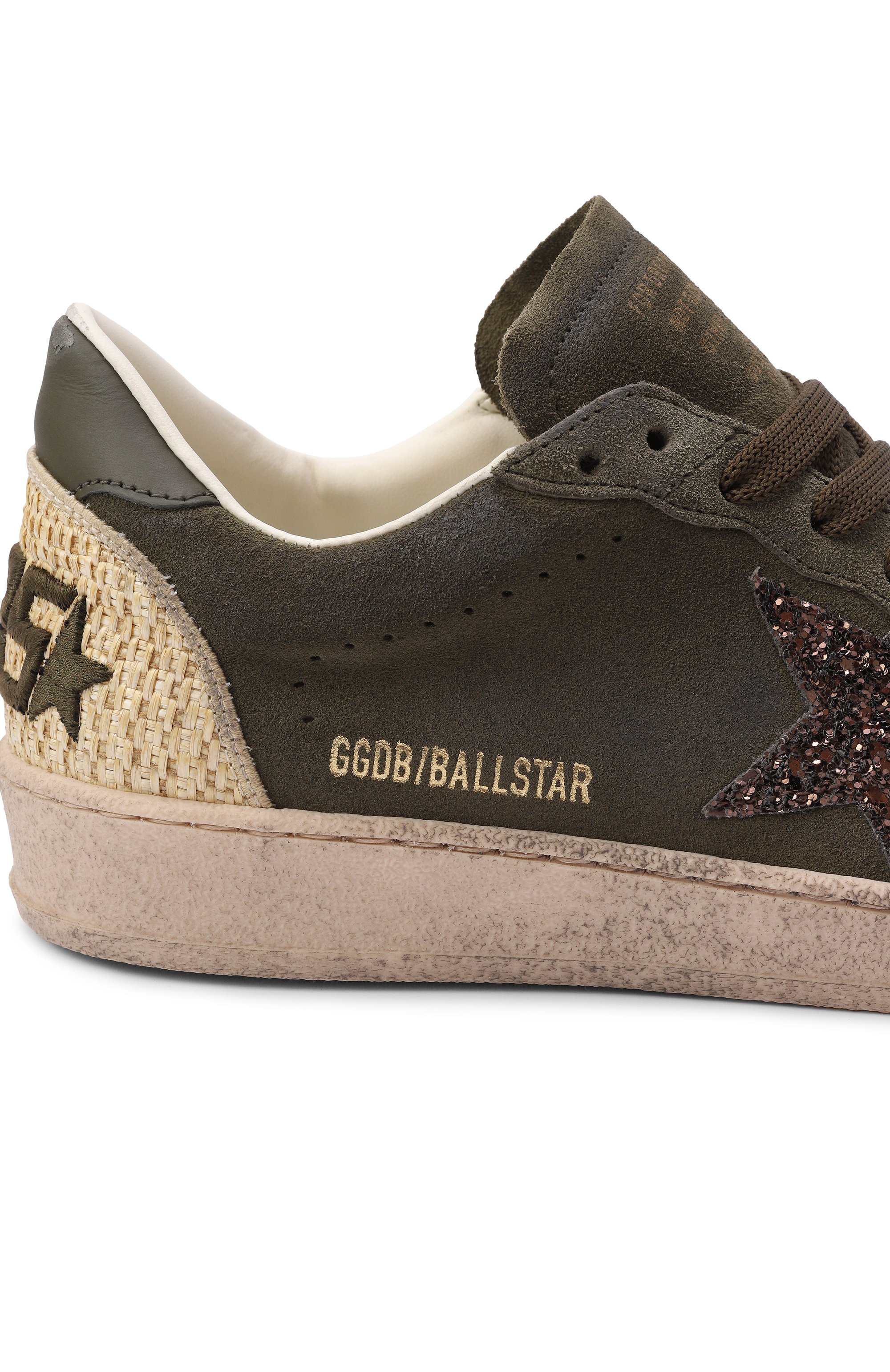 Комбинированные кеды ballstar GOLDEN GOOSE DELUXE BRAND, арт. GWF00117.F008705, фото 7