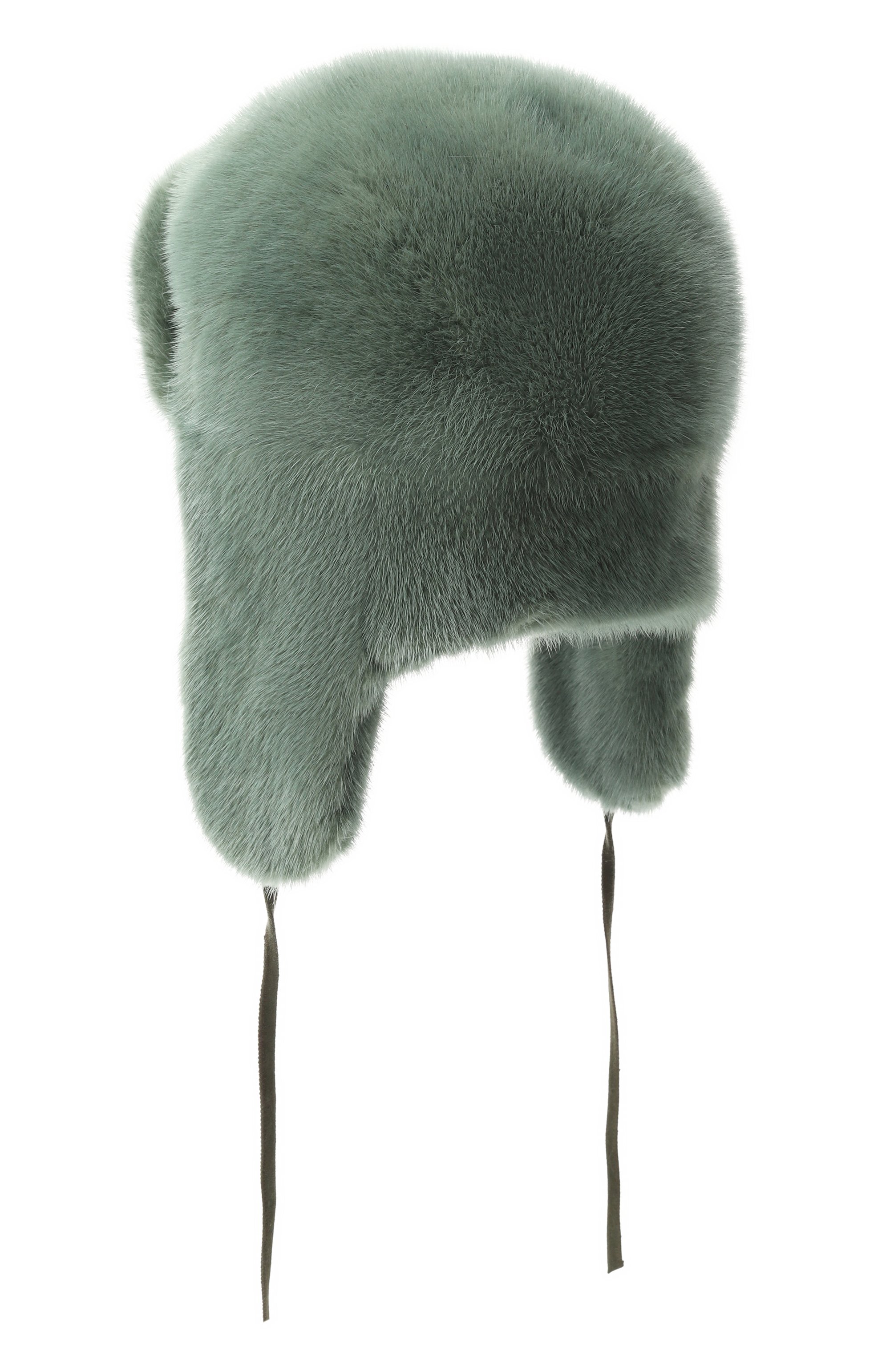 Меховая шапка-ушанка френки из норки FURLAND, арт. 0217500110293600000, фото 2