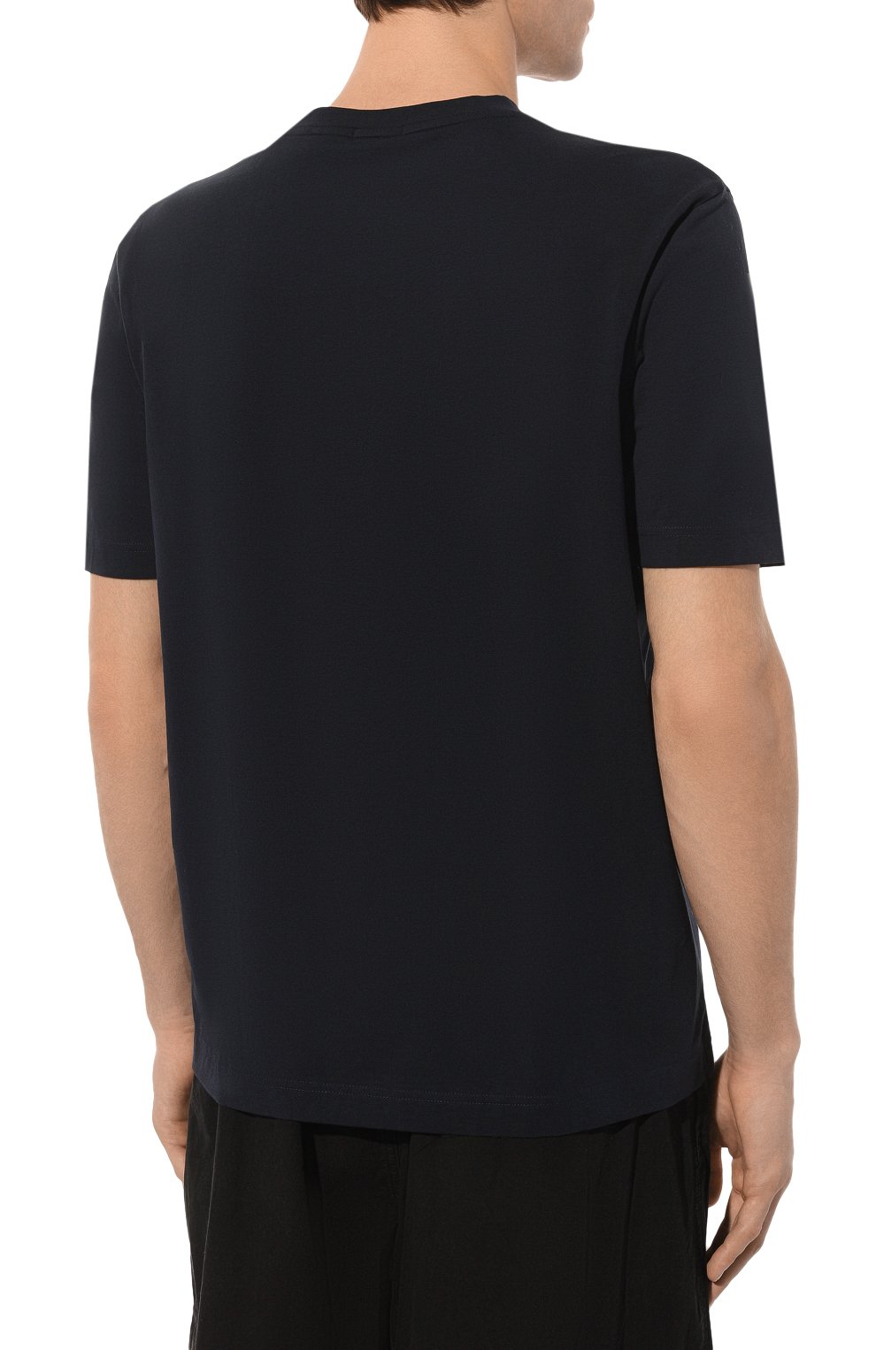 Хлопковая футболка BOSS ORANGE, арт. 50473278, фото 4