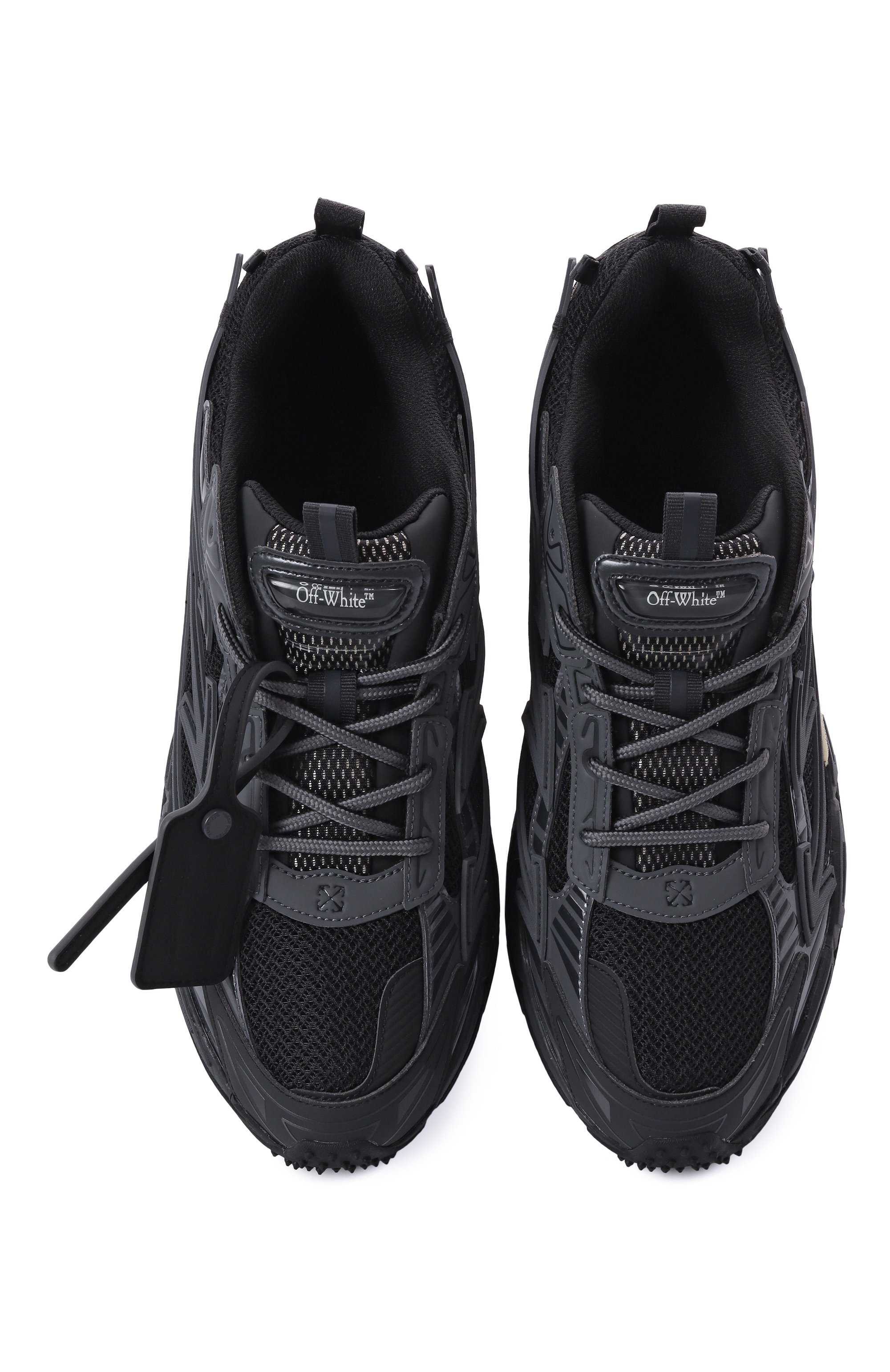 Комбинированные кроссовки be right back OFF-WHITE, арт. 0MIA295C99FAB001, фото 6