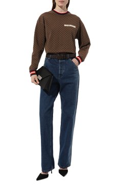 Хлопковый свитшот BALMAIN, арт. BF2J0007/BC56, фото 2