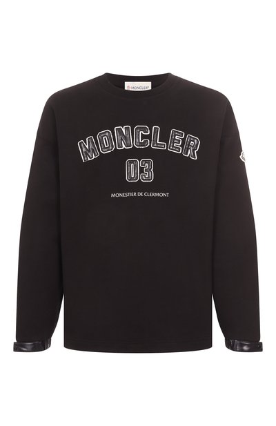 Мужской хлопковый свитшот MONCLER, арт. M.I1.CI_09/38G00002 899WC