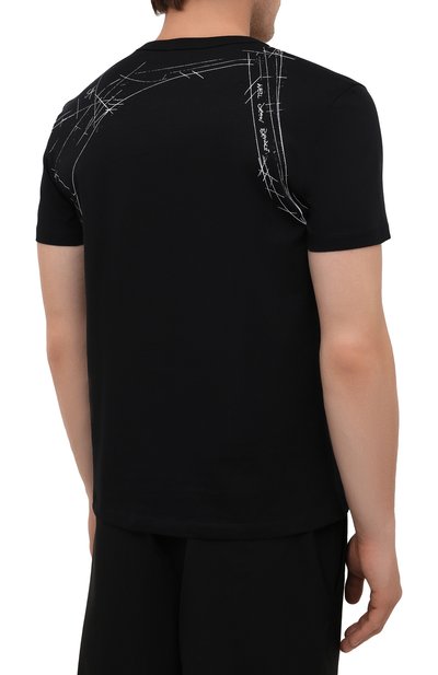 Хлопковая футболка ALEXANDER MCQUEEN, арт. 666622/QRZ6A, фото 4