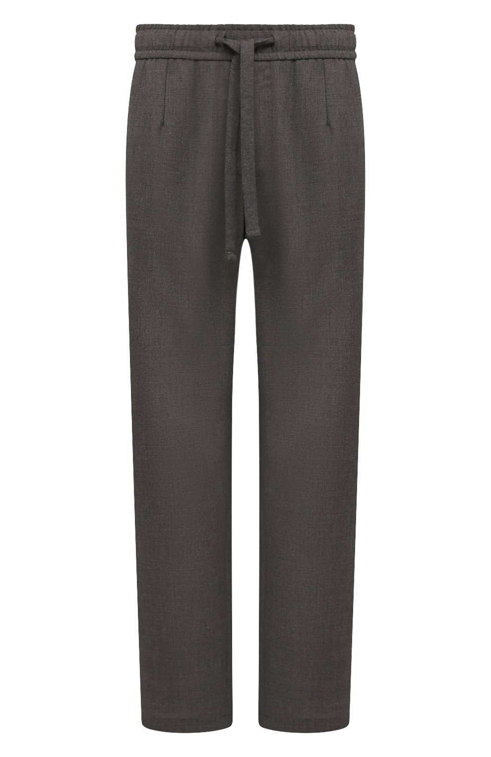 Шерстяные брюки DOLCE & GABBANA темно-серого цвета по цене 77700 руб., арт. GV4LHT/FU28E, фото 1 Шерстяные брюки DOLCE & GABBANA, арт. GV4LHT/FU28E, фото 1