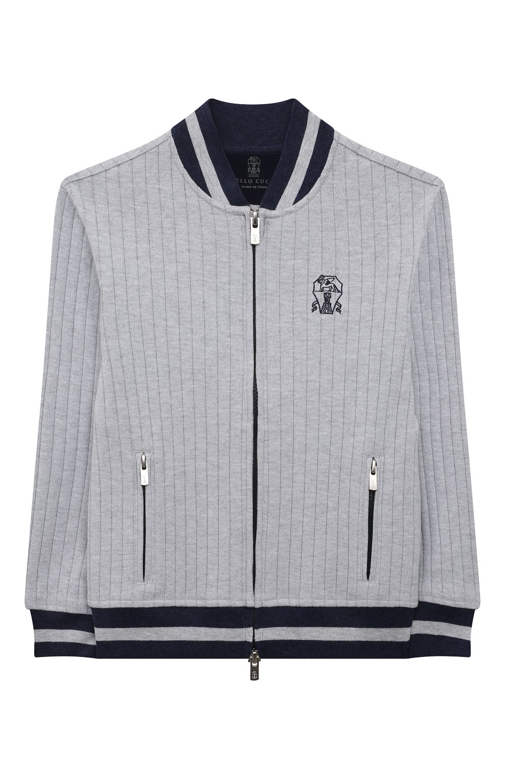 Хлопковая толстовка BRUNELLO CUCINELLI, арт. BTU20E129B, фото 1