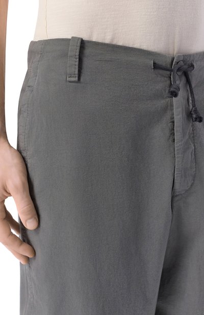 Брюки из хлопка и льна TRANSIT, арт. CFUTRCE140, фото 5