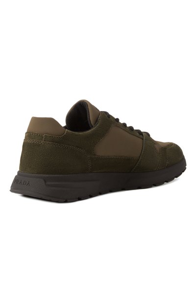 Комбинированные кроссовки prax PRADA, арт. 2EE479/3ANK, фото 4