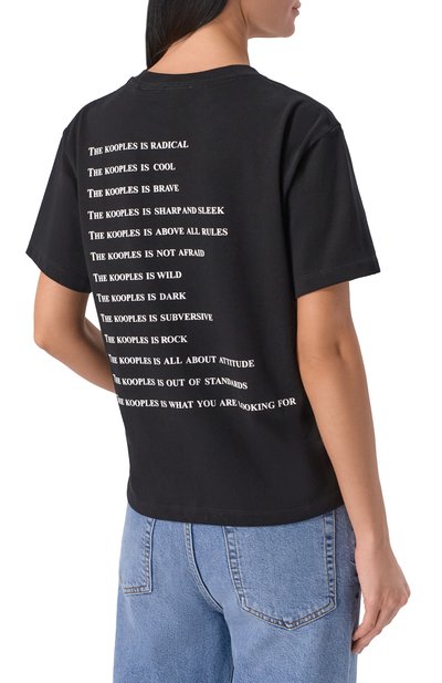 Хлопковая футболка THE KOOPLES, арт. FTSC31032K, фото 4