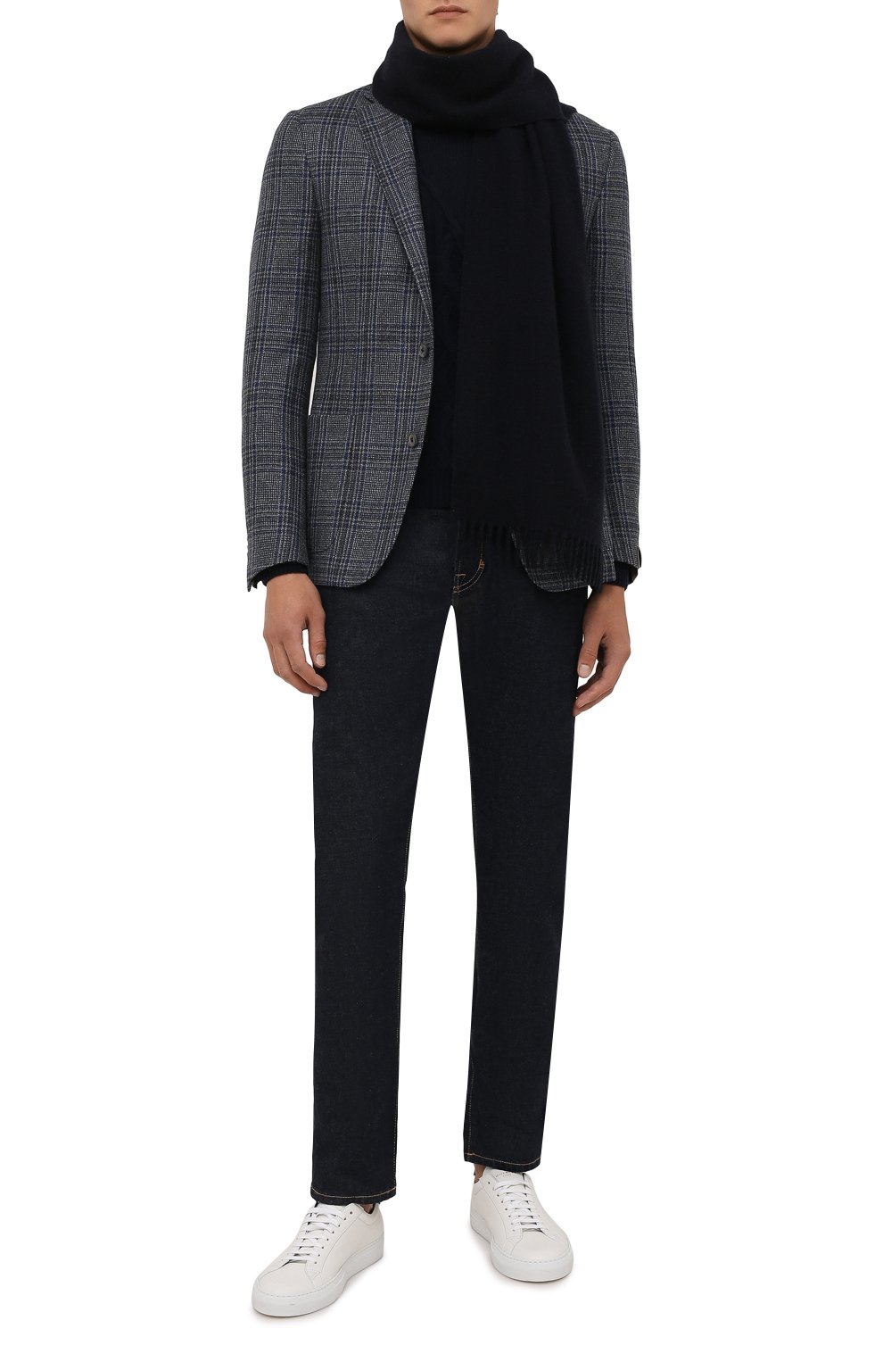 Шарф из шерсти и кашемира BOSS, арт. 50458444, фото 2