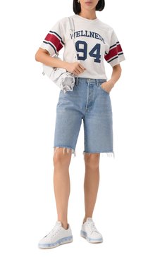 Хлопковая футболка SPORTY AND RICH, арт. T0039606037WH41, фото 2