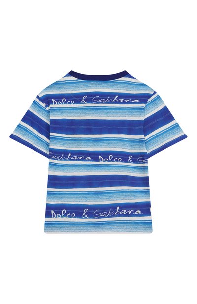 Хлопковая футболка DOLCE & GABBANA, арт. L4JTHV/II7FT/8-14, фото 2