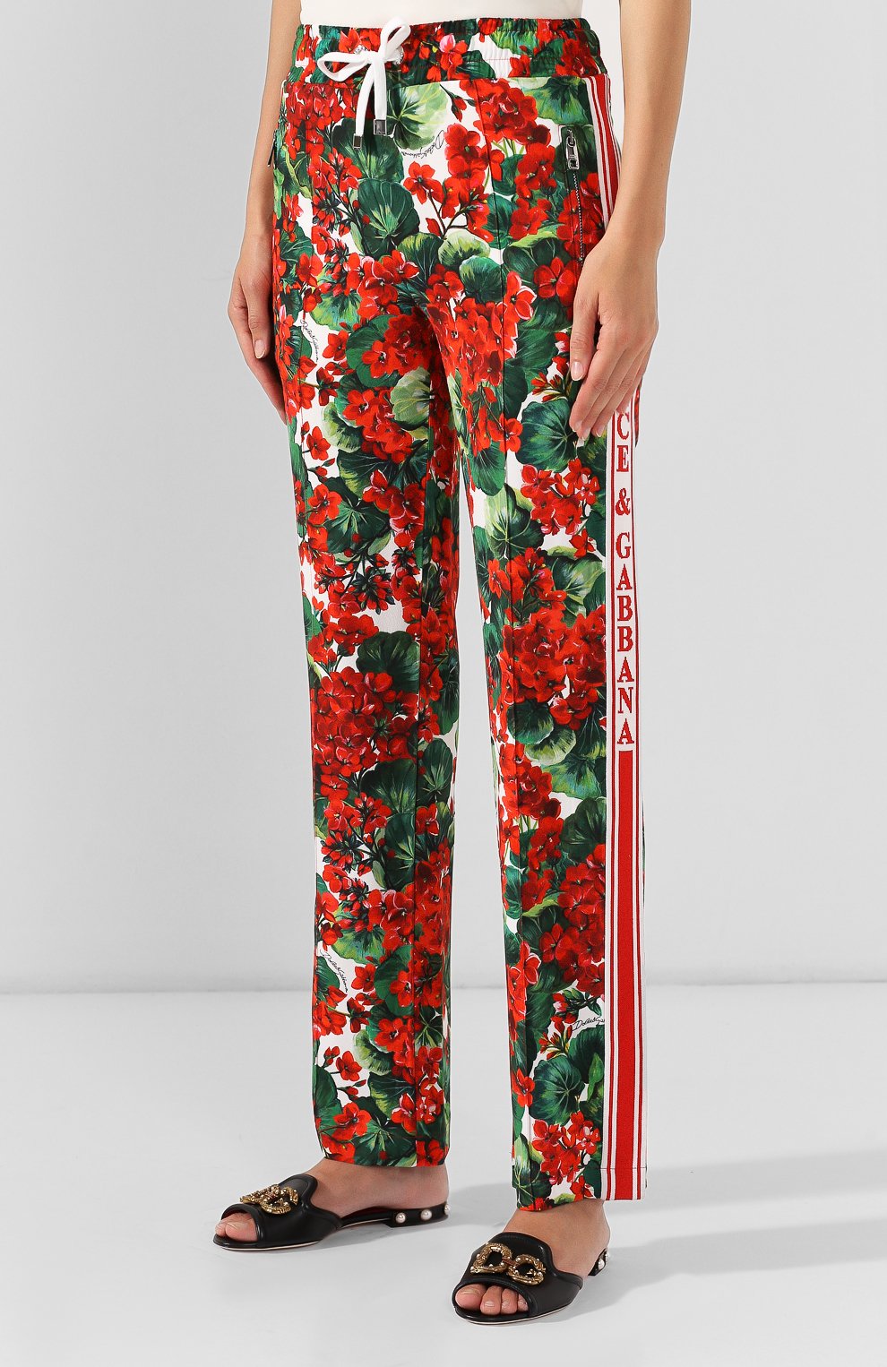 Брюки из вискозы DOLCE & GABBANA, арт. FTBBHT/FSRKF, фото 3