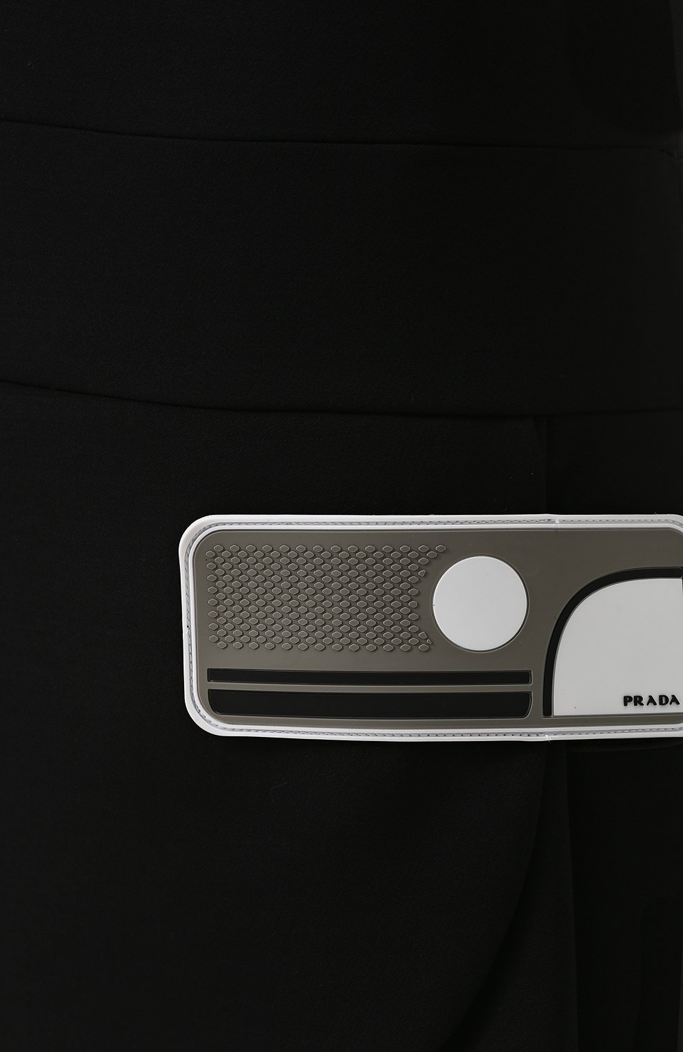 Приталенное шерстяное мини-платье без рукавов PRADA, арт. P35Z4-1P8E-F0700, фото 5