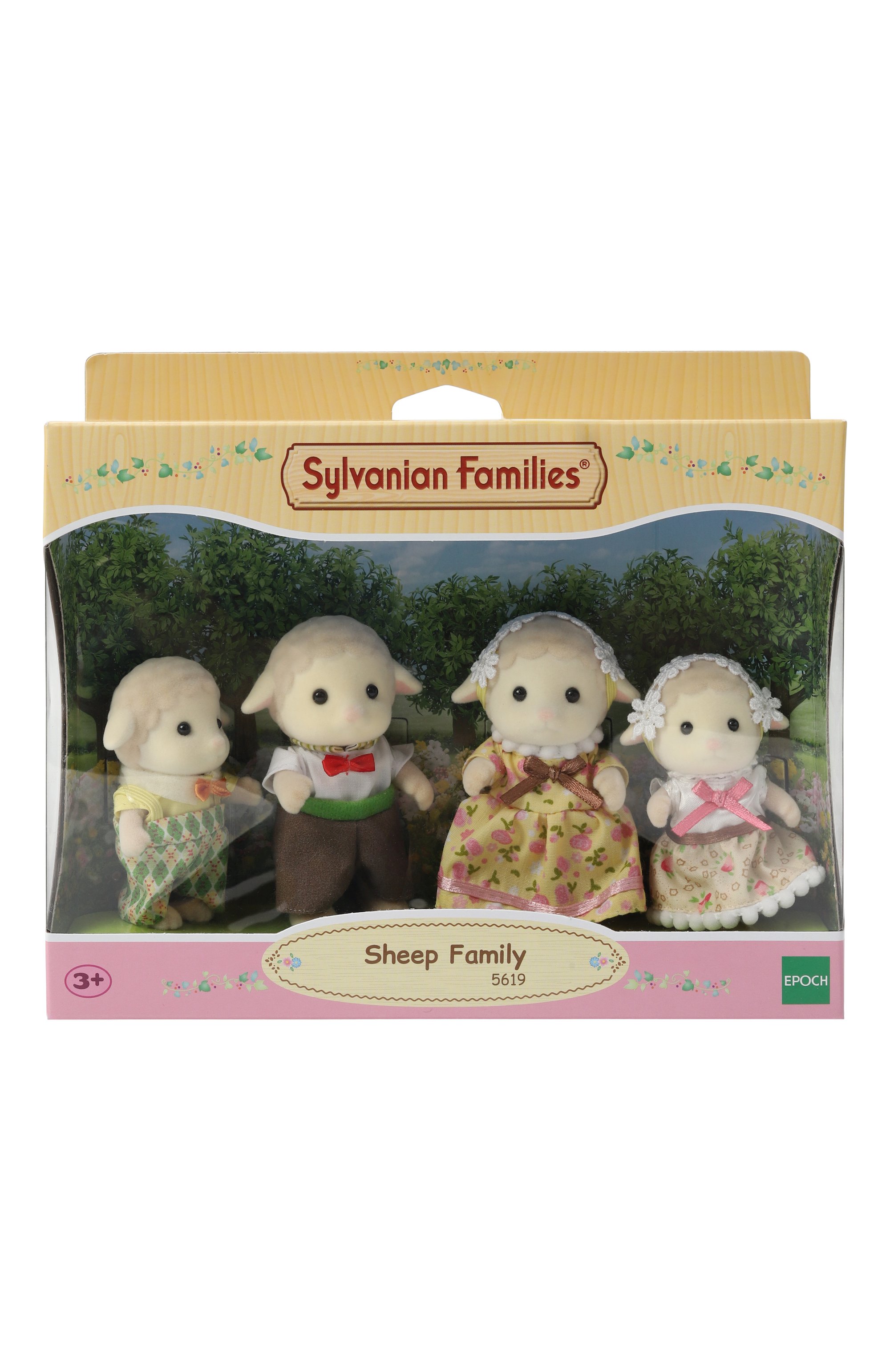Игровой набор семья овечек SYLVANIAN FAMILIES разноцветного цвета по цене 5300 руб., арт. 5619, фото 1 Игровой набор семья овечек SYLVANIAN FAMILIES, арт. 5619, фото 1