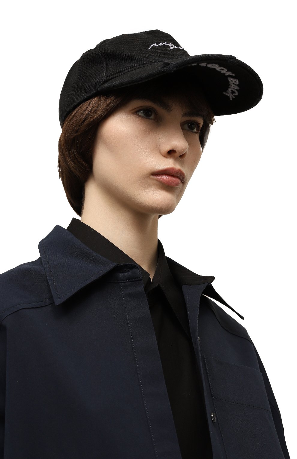 Хлопковая бейсболка MSGM, арт. 3641MDL05/247267, фото 2