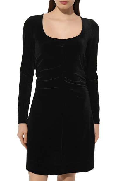 Бархатное платье GANNI, арт. T3830, фото 3