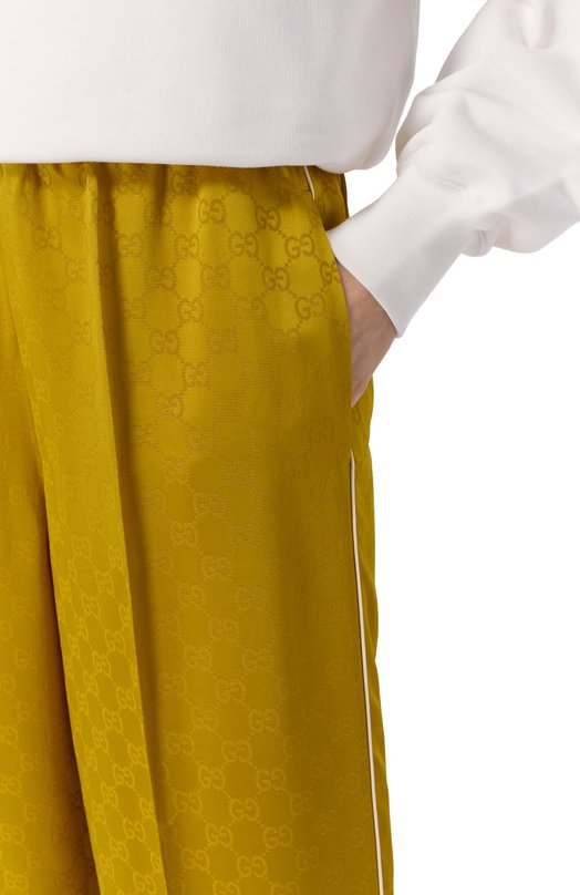 Брюки Gucci 794774/XJGSE Жёлтый  794774/XJGSE Фото 5